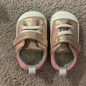 See Kai Run Pink Glitter Sneakers